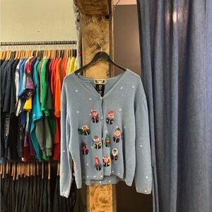Vintage Epiacia Light Blue Cardigan